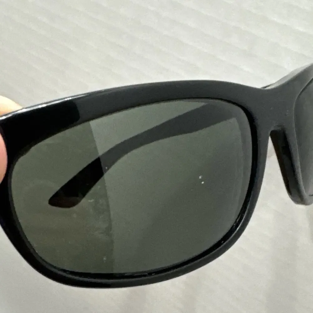 Vintage B&L Ray-Ban Balorama Sunglasses Black USA Wraparound w/ Case Dirty Harry